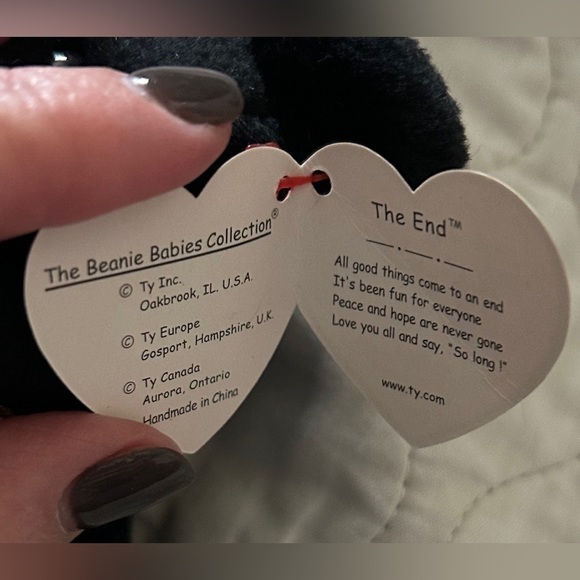 The End Beanie Baby by Ty‎ - Picture 4 of 4